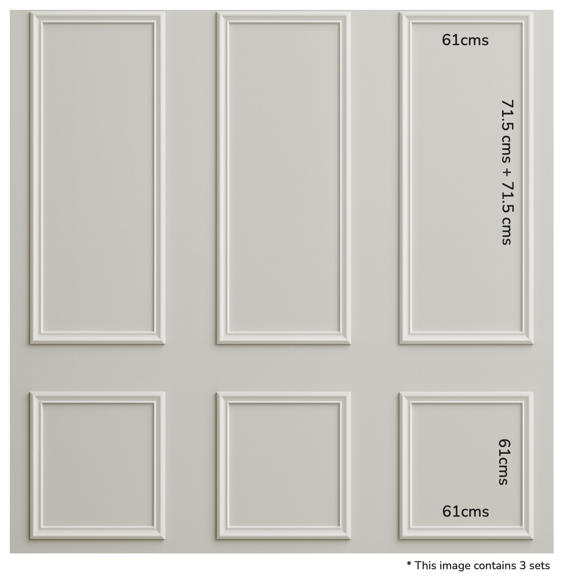 Classic Panel Trim - Set
