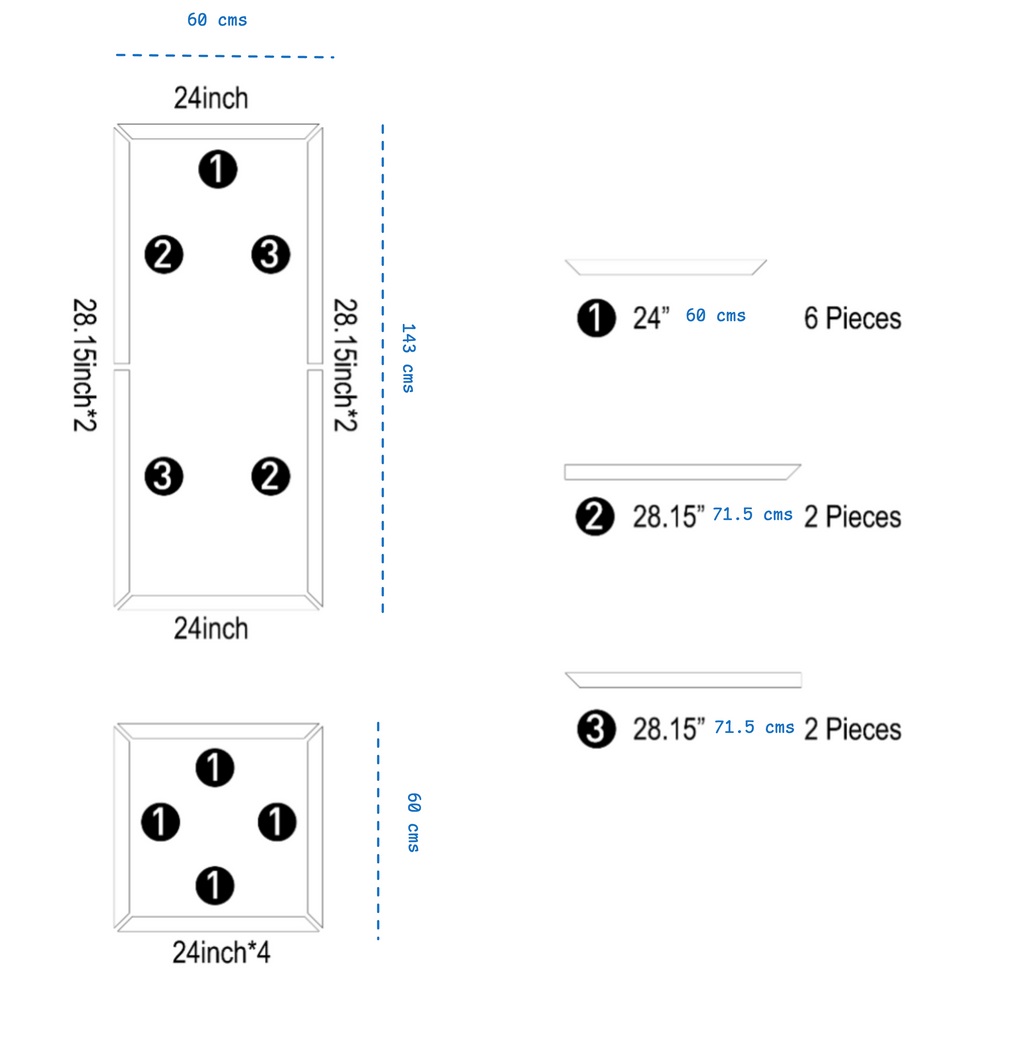 Classic Panel Trim - Set